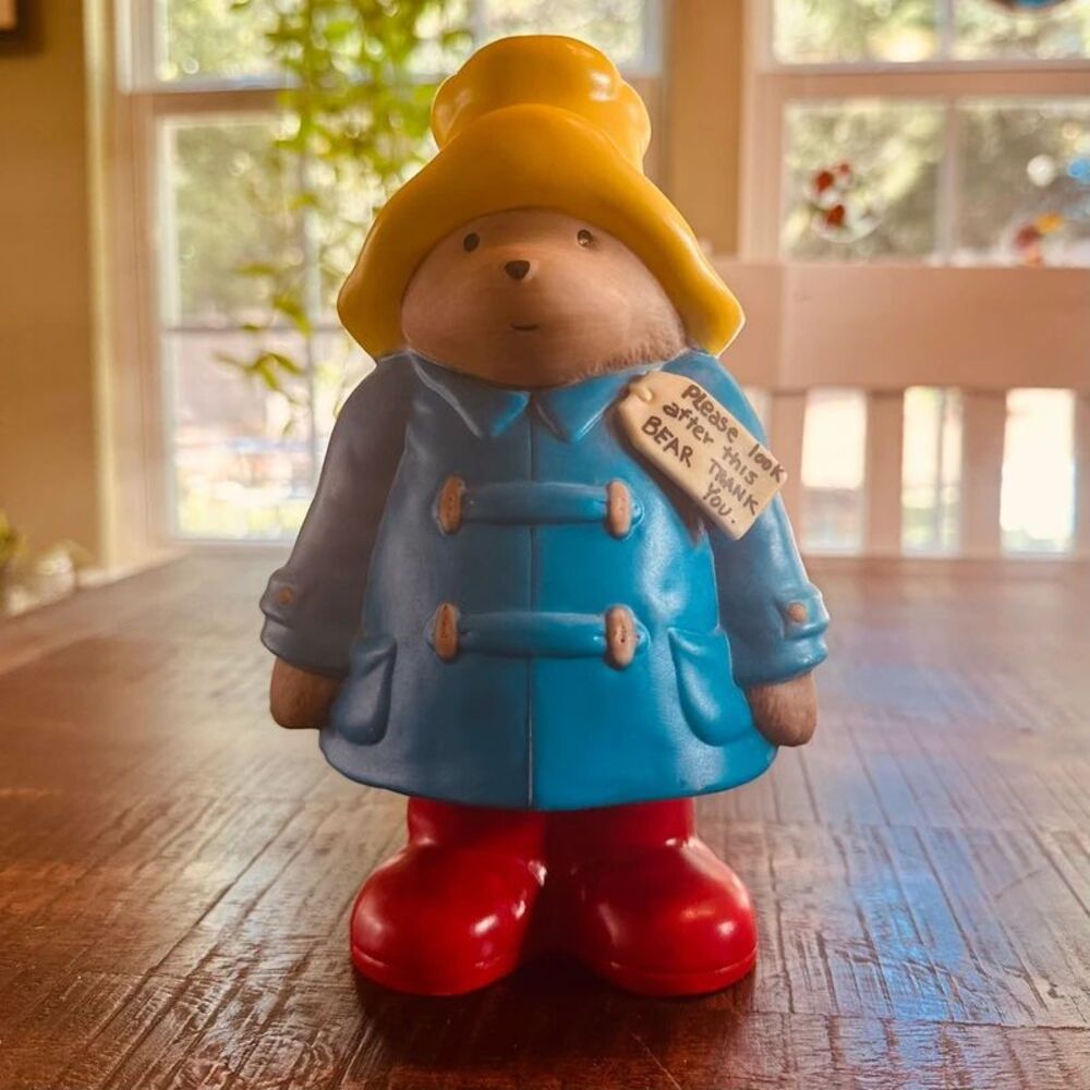 1990 Enesco / Eden Toys Paddington Bear Figurine